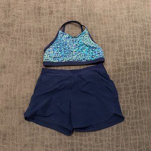 Land’s End swim shorts only | 12 curvy